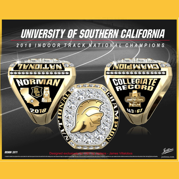USC Women's  Track & Field 2018 National Championship Ring